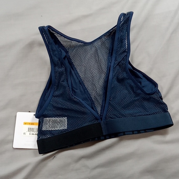 CALVIN KLEIN SMALL PETITE SP BRA Bralette Intimates New NAVY BLUE - Picture 3 of 4